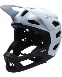 UVEX REVOLT Downhillhelm matt cloud-schwarz 57-61cm