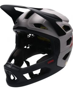 UVEX REVOLT MIPS Downhillhelm matt oak braun-rot 52-57cm