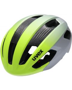UVEX RISE CC TOCSEN Rennradhelm neon gelb-silber matt 52-56cm