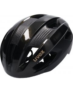 UVEX RISE CC WE Damen-Rennradhelm schwarz-goldflakes 52-56cm