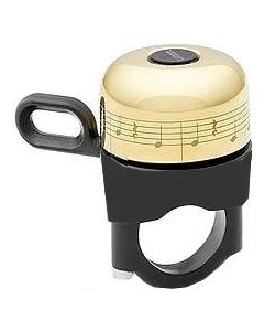 WOOM VIENNA BELL Fahrradklingel schwarz-gold