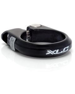 XLC Sattelstütz-Klemmring PC-B02 Ø 28,6mm Alu mit Innensechskant Schnellspanner silber