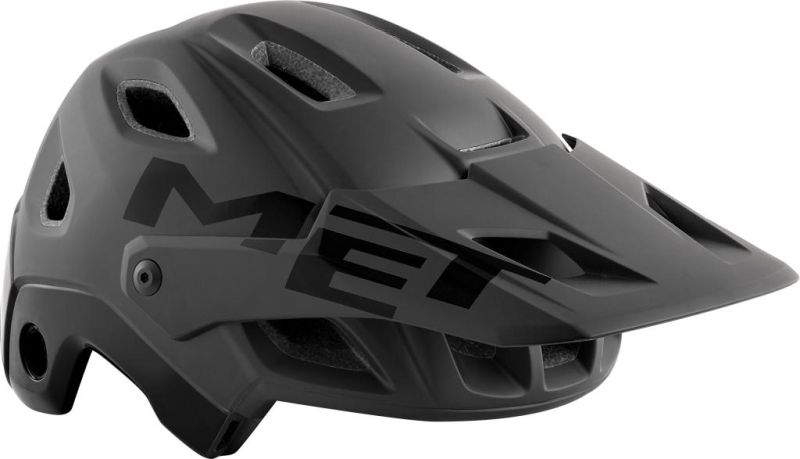 MET Parachute MCR Fahrradhelm Mit MIPS – Magnetische Kinnriemenlösung, Für Enduro/E-MTB, Größe M (Rost-Schwarz Matt)