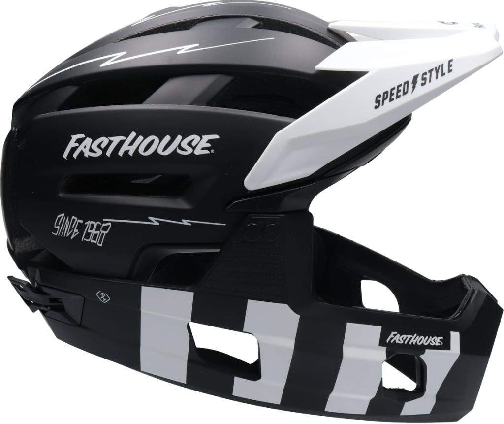Casque Vélo BELL Super Air R Spherical MIPS Noir/Blanc Fasthouse - Neuf