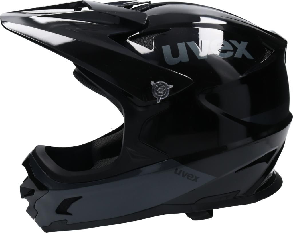 uvex hlmt 10 bike, casco MTB robusto unisex, calotta disponibile in quattro taglie, schermo removibile, black, 56-58 cm
