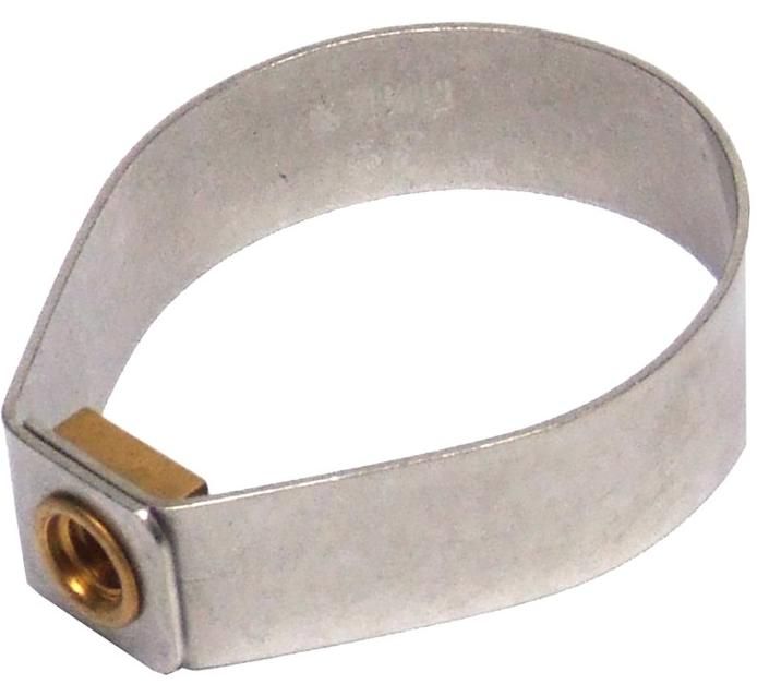 Adattatore KlickFix Per Reggisella Bici | Fascetta Argento 32-36mm | Per Bici Pieghevoli E Oversize