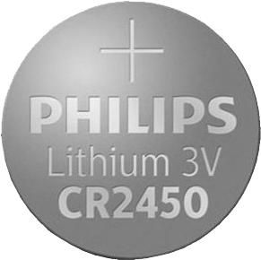 PHILIPS CR2450 Knopfbatterie