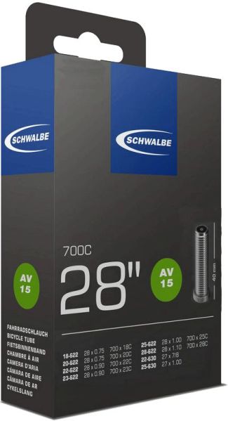 SCHWALBE NR15 SCHRADERVENTIL Schlauch