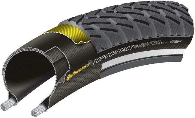 CONTINENTAL TOP CONTACT WINTER 2 PREMIUM 27.5x2.00