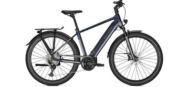 Kalkhoff E-Bike für Damen in dunkelblau