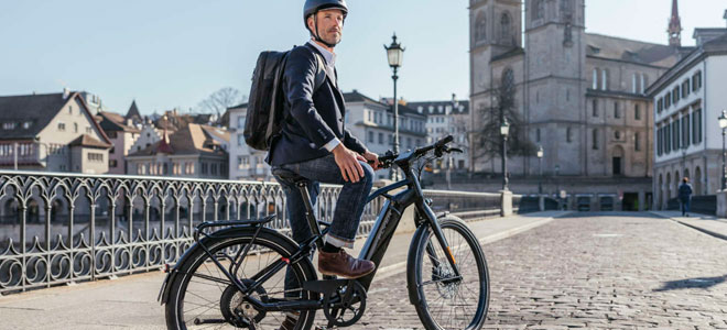 Mit dem E-Bike sicher in der Stadt unterwegs